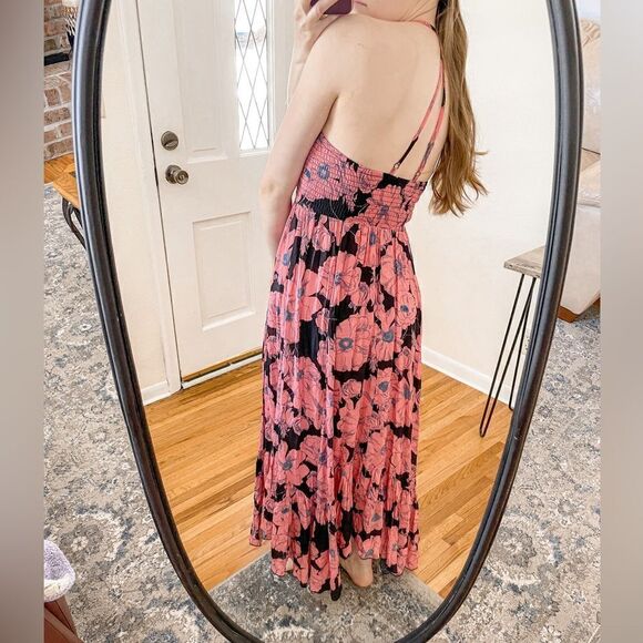 Free People Heatwave Printed Maxi Slip Dress S - Picture 2 of 8